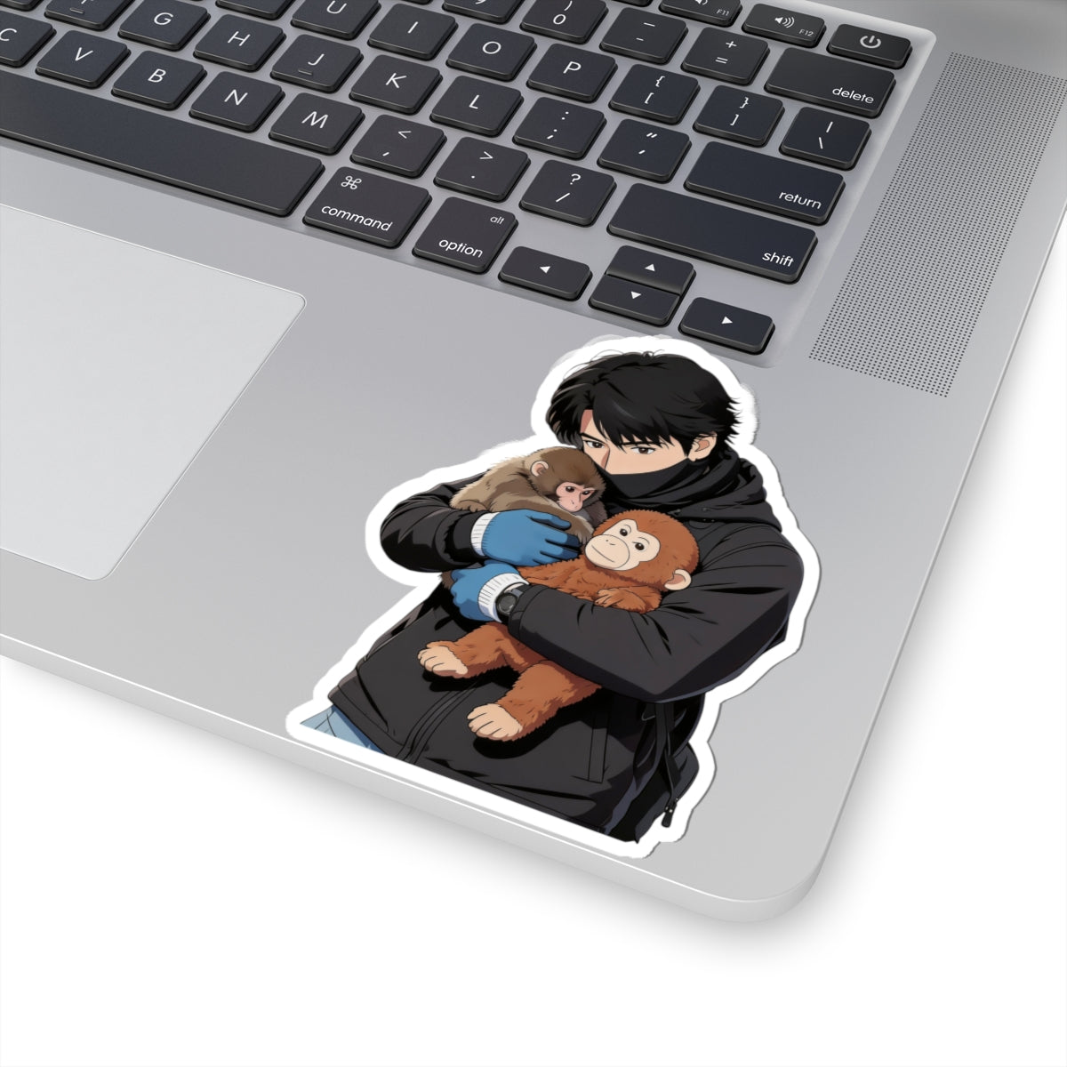 Punchplushy cradling ticker