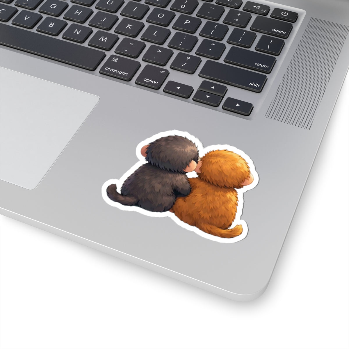 Punch&Momo Fuzzy Sticker