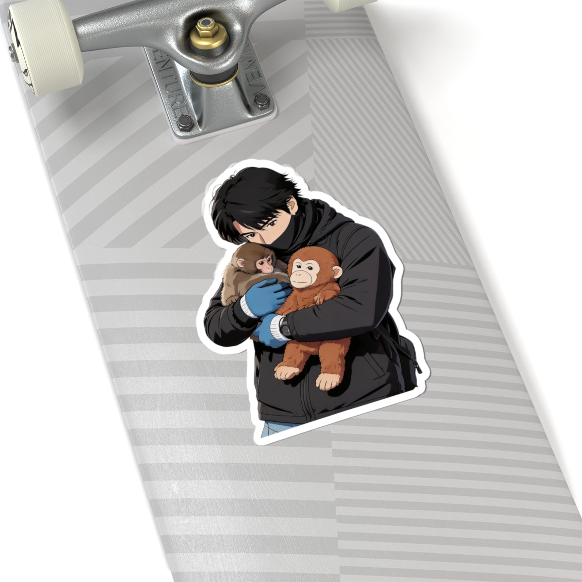 Punchplushy cradling ticker