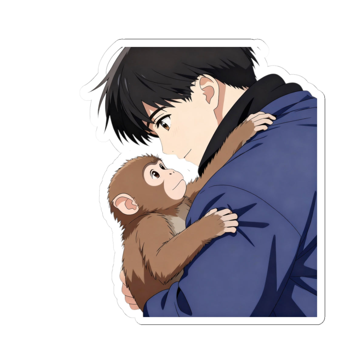 Punch Hugging Vinyl Decal