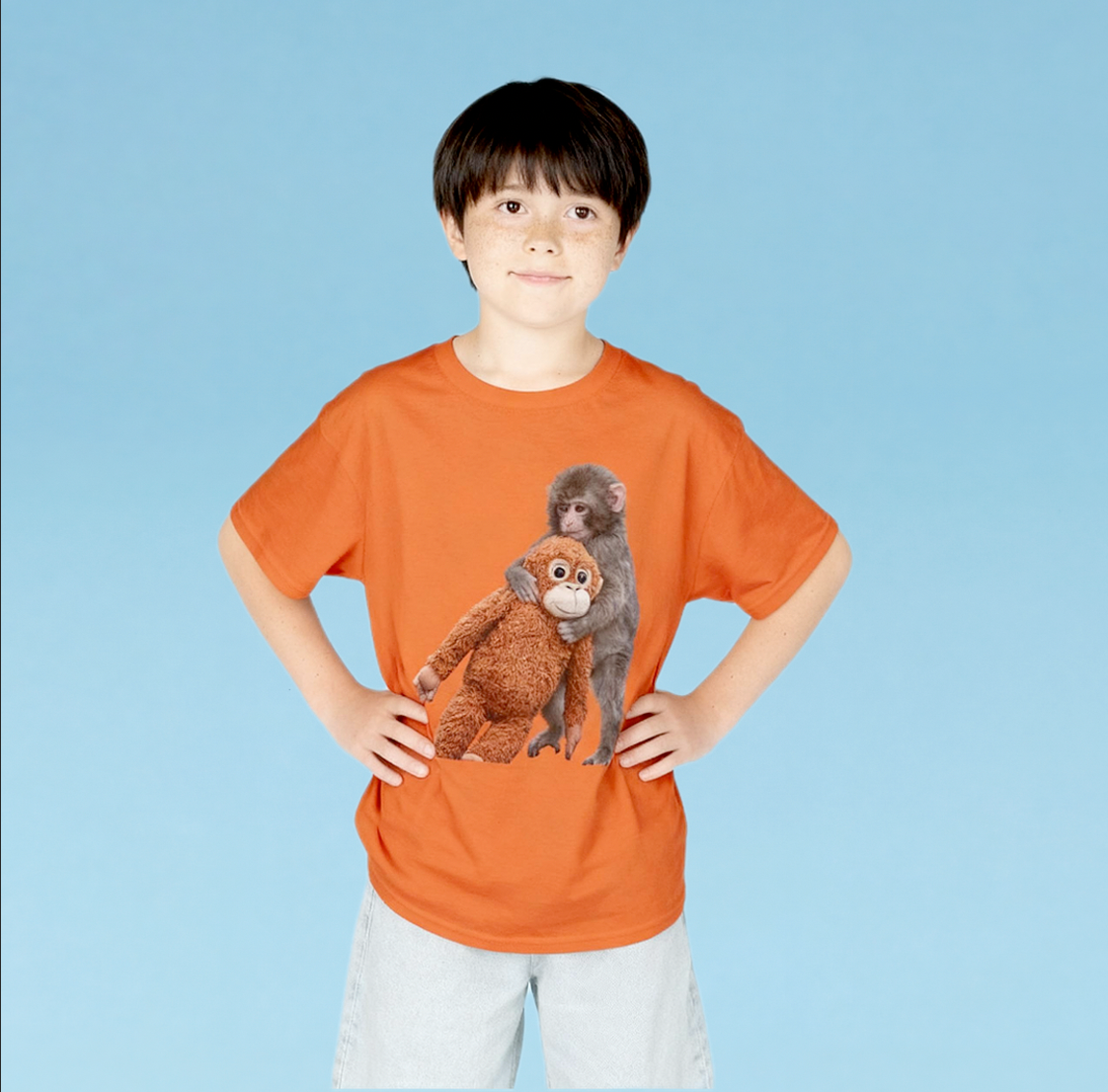Kids T-Shirt — Punch Monkey Graphic Tee