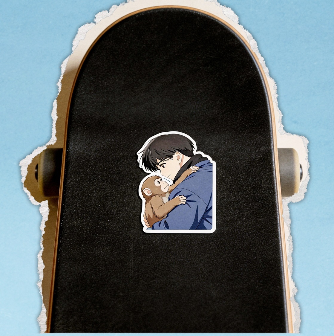 Punch Hugging Vinyl Decal